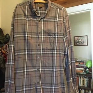 Grey flannel shirt